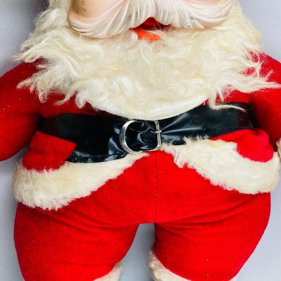 1950s Rushton Company Star Creation Stuffed Coca-Cola Santa Claus - Picture 4 of 15